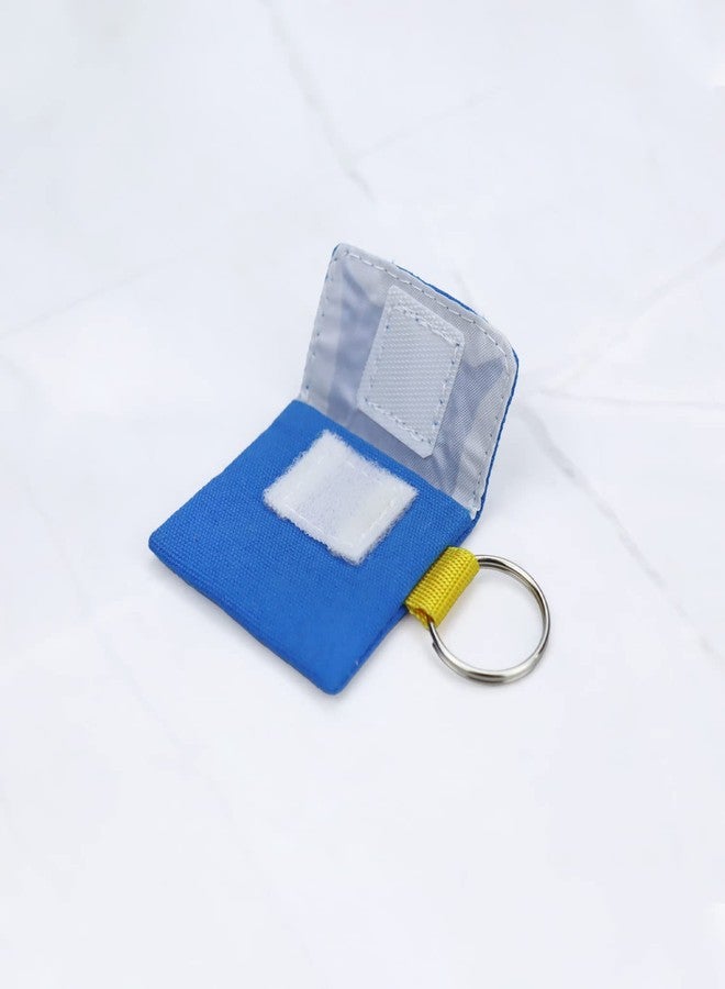 welsoon 3 Pack Keychain Pill Holder Mini Waterproof Pill Container Organizer Travel Portable Small Pill Pouch Bag for Outdoor Camping Traveling - Image 2